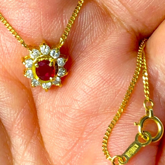 💯authentic ruby necklace - Picture 3 of 11
